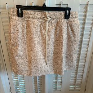 Tek Gear Leopard Print Skort - Cream